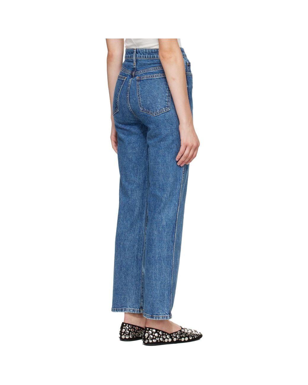 Khaite Blue Abigail Jeans