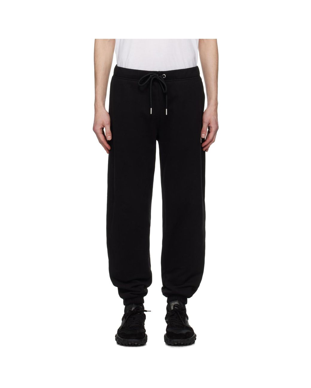 Moncler Black Archivio Sweatpants for men