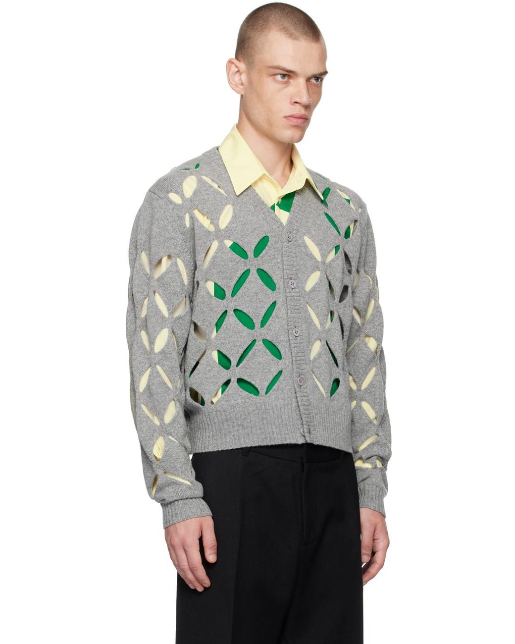 stefan cooke グレーテーラードジャケット