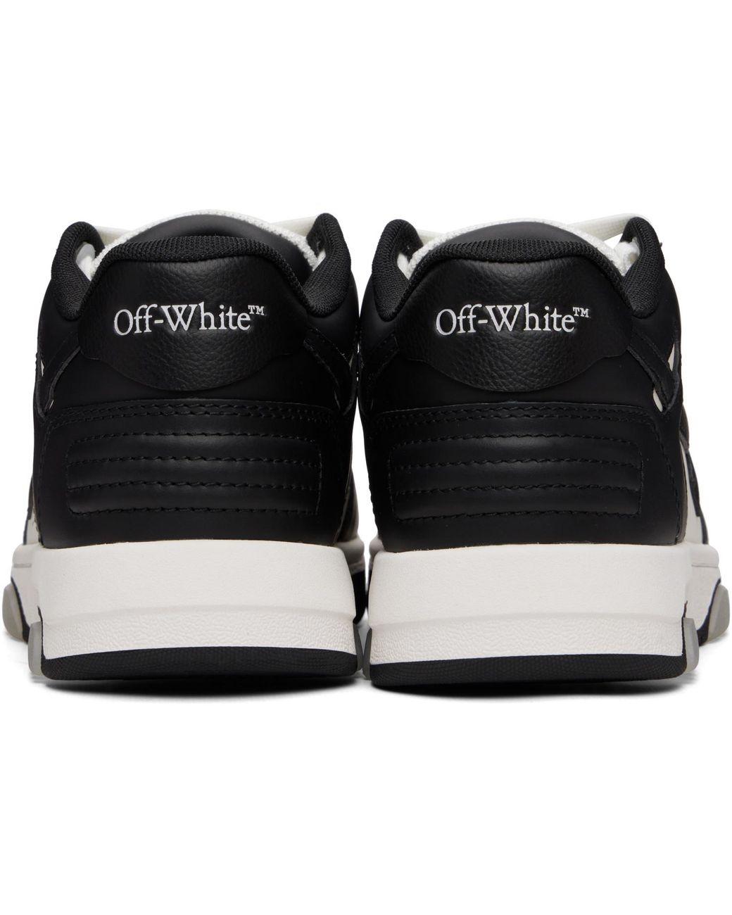 Off-White c/o Virgil Abloh Black Out Of Office Sneakers
