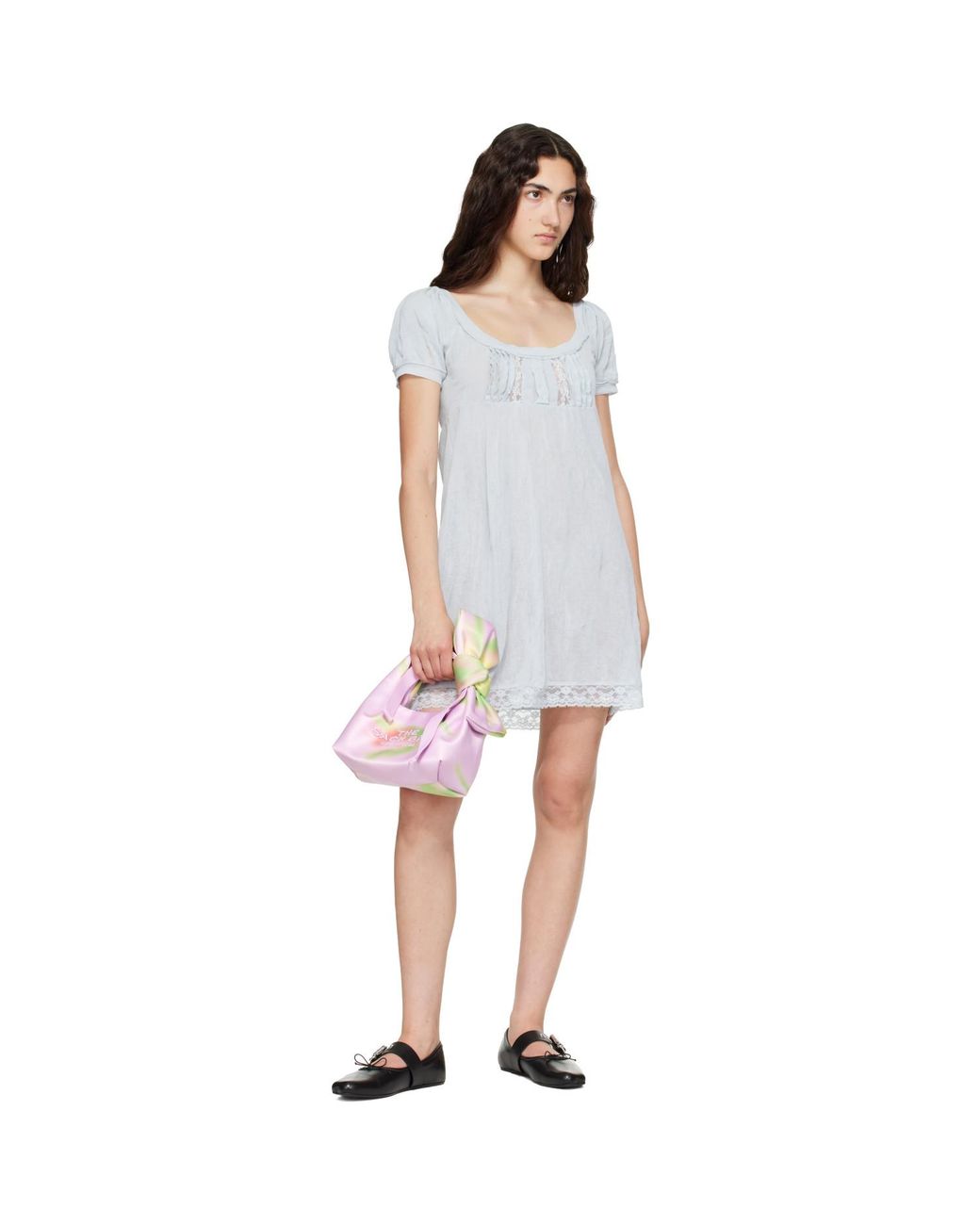 Marc Jacobs Pink 'The Mini Blurred Sack' Tote