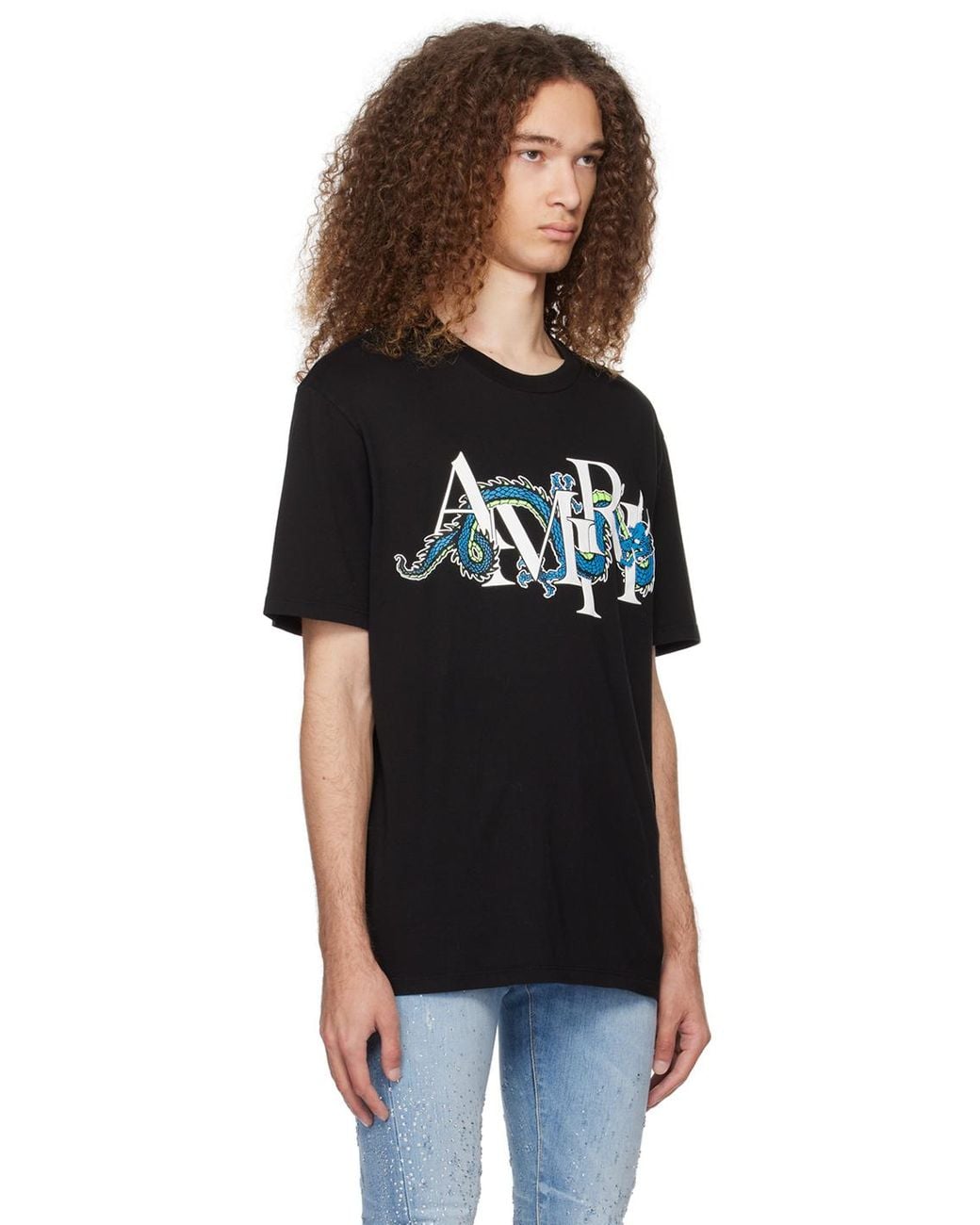 Amiri Cny Dragon T-Shirt in Black for Men | Lyst