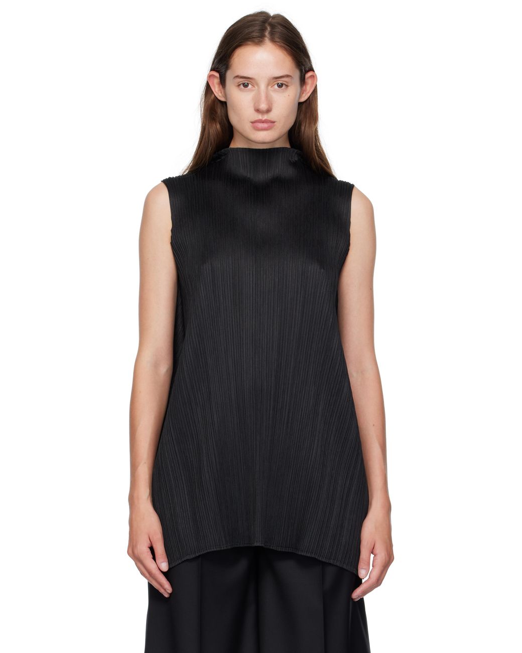 Pleats Please Issey Miyake Lamp Shade Top in Black | Lyst