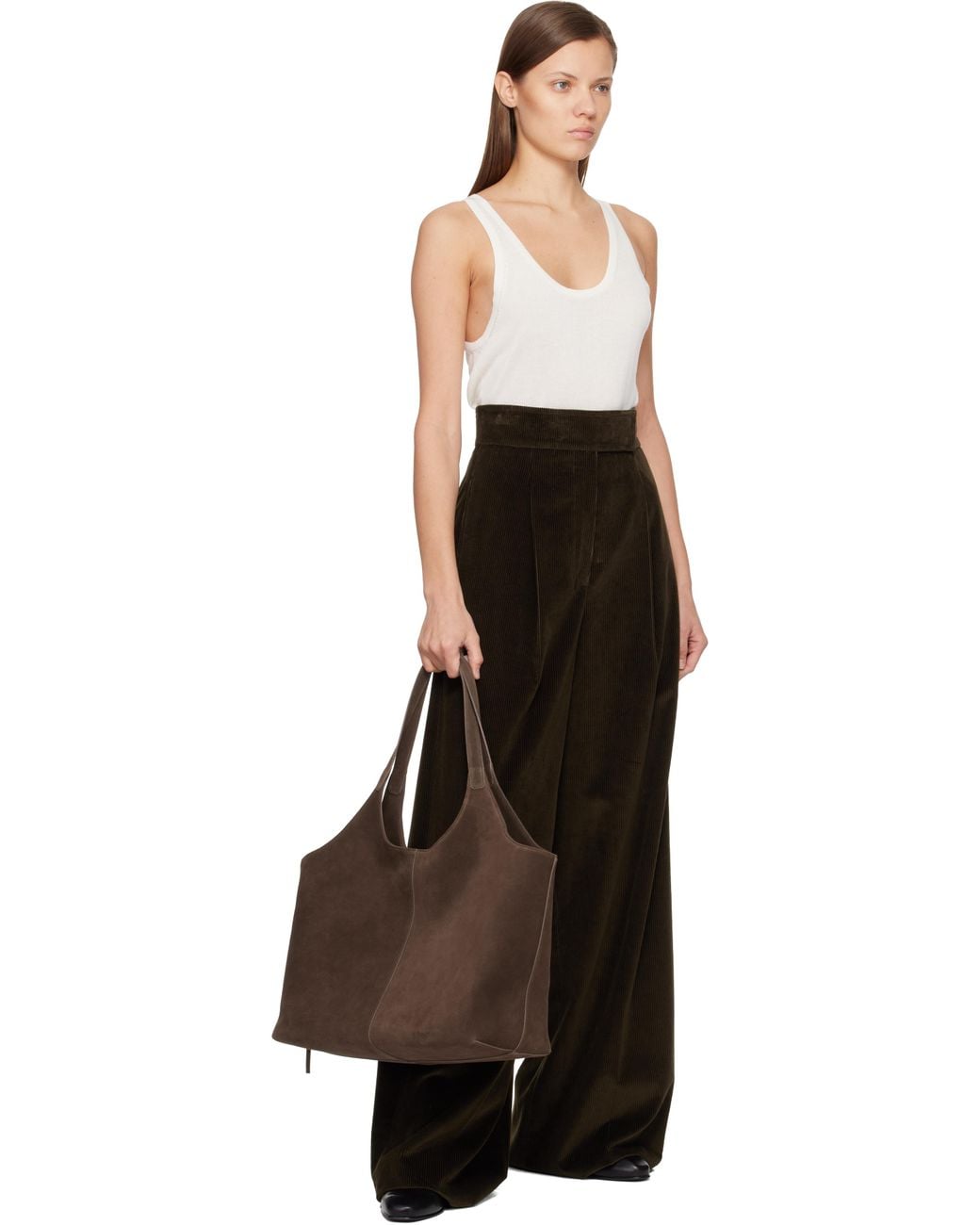 Aesther Ekme Brown Cabas Supple Xl Tote