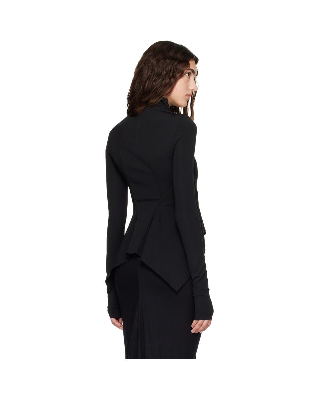 Rick Owens Black Tower Naska Gary Jacket