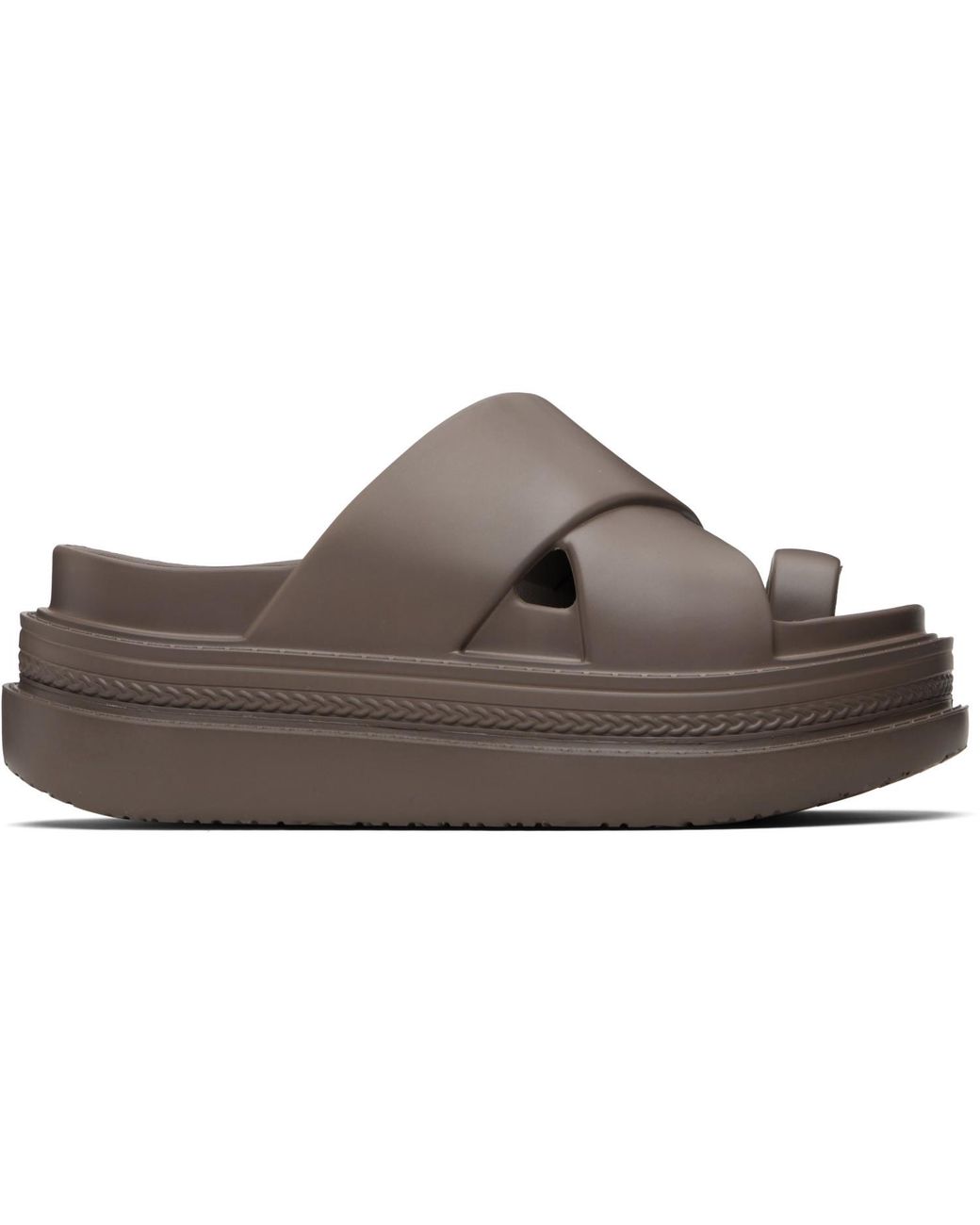 Sacai Black Foam Multiple Sole Sandals
