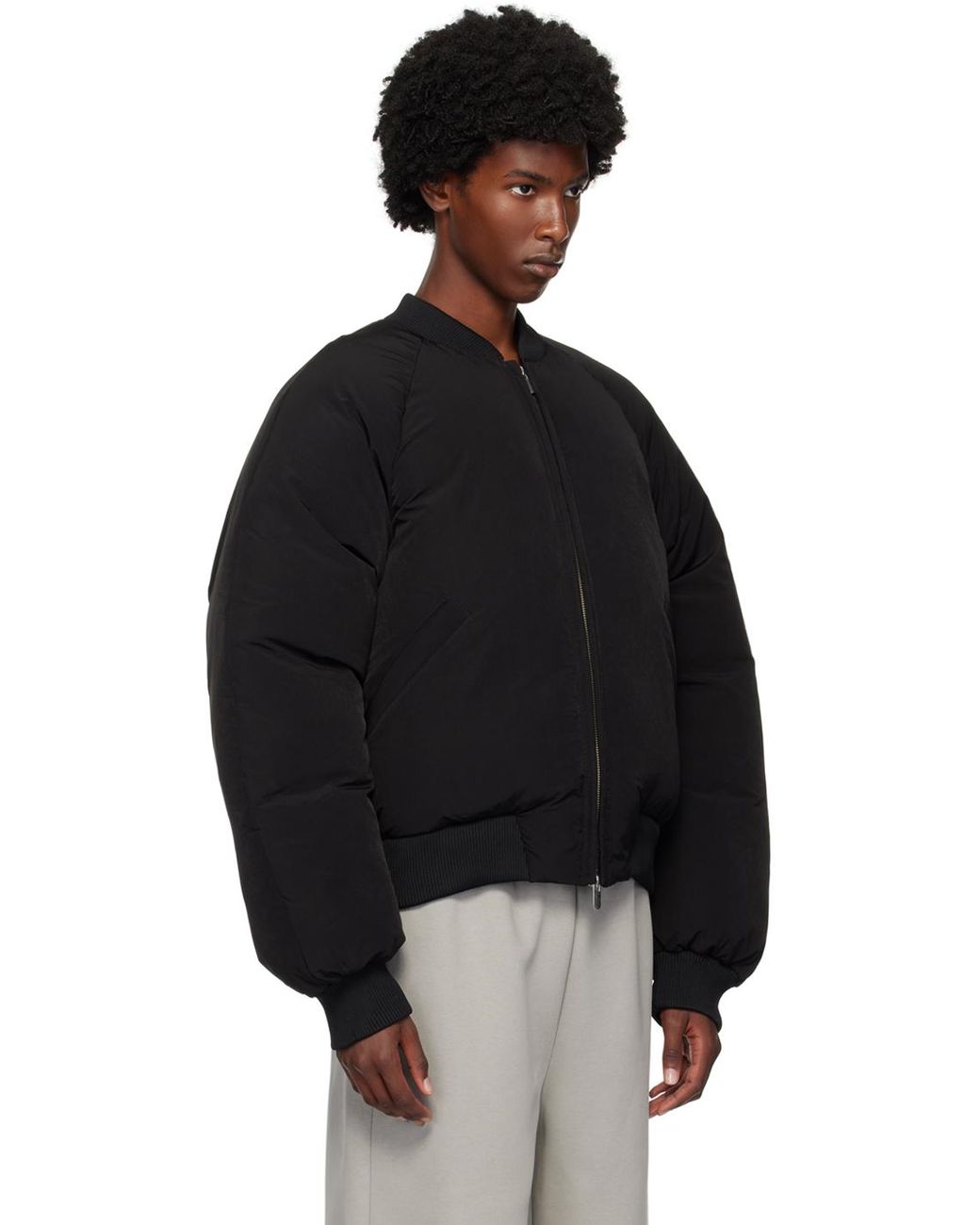 Seventh Sumo Bomber Jacket in Black for Men | Lyst