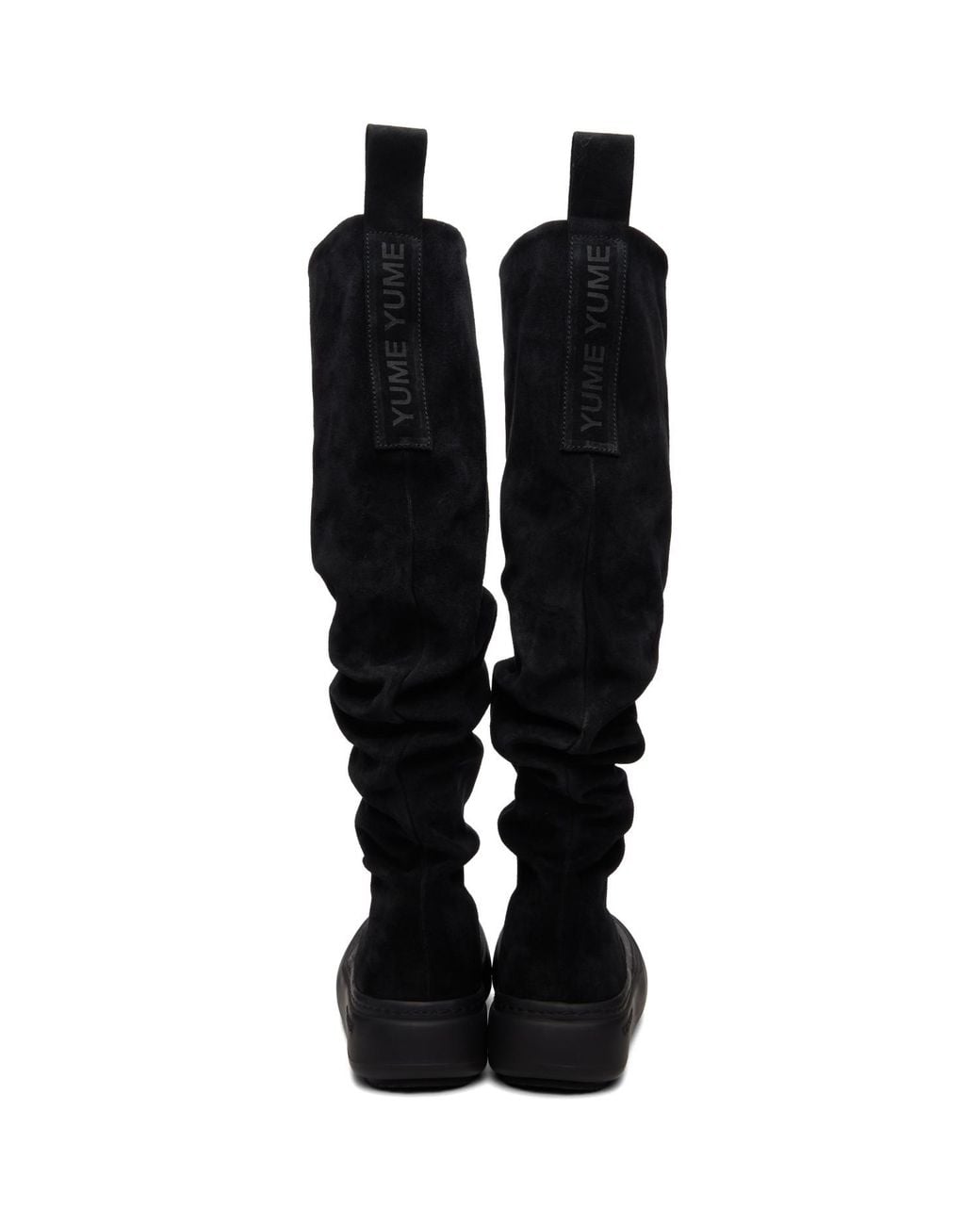 Yume Yume Black Ssense Exclusive Fisherman Tall Boots