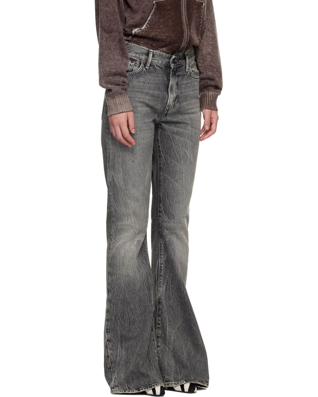 Acne Black 2025F Fitted Jeans