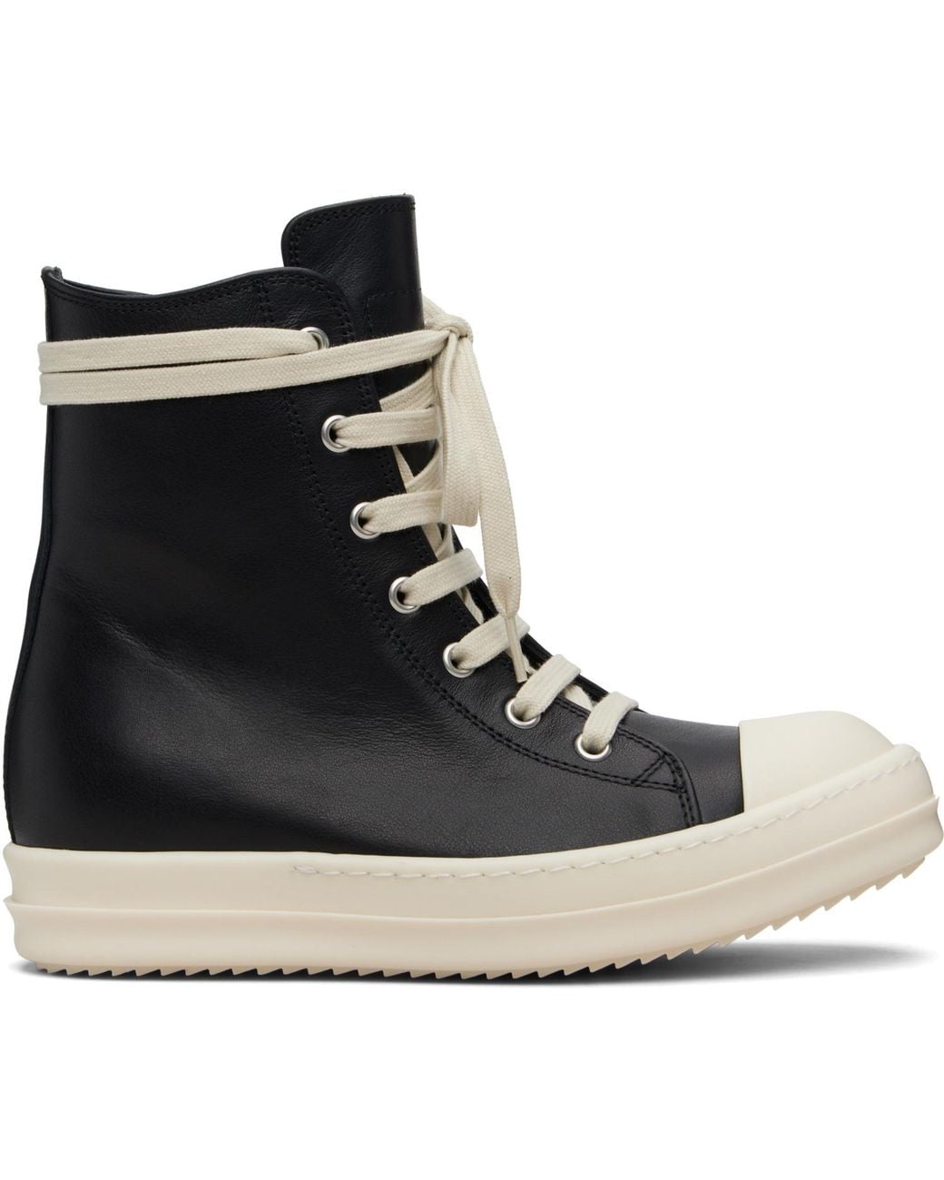 Rick Owens Black Temple Sneakers