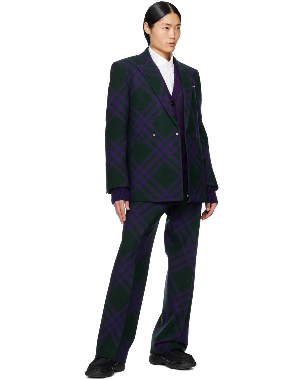 【関税込み】Burberry ブラック クリーパー Clamp ローファー メンズ Burberry ブラック クリーパー Clamp ローファー