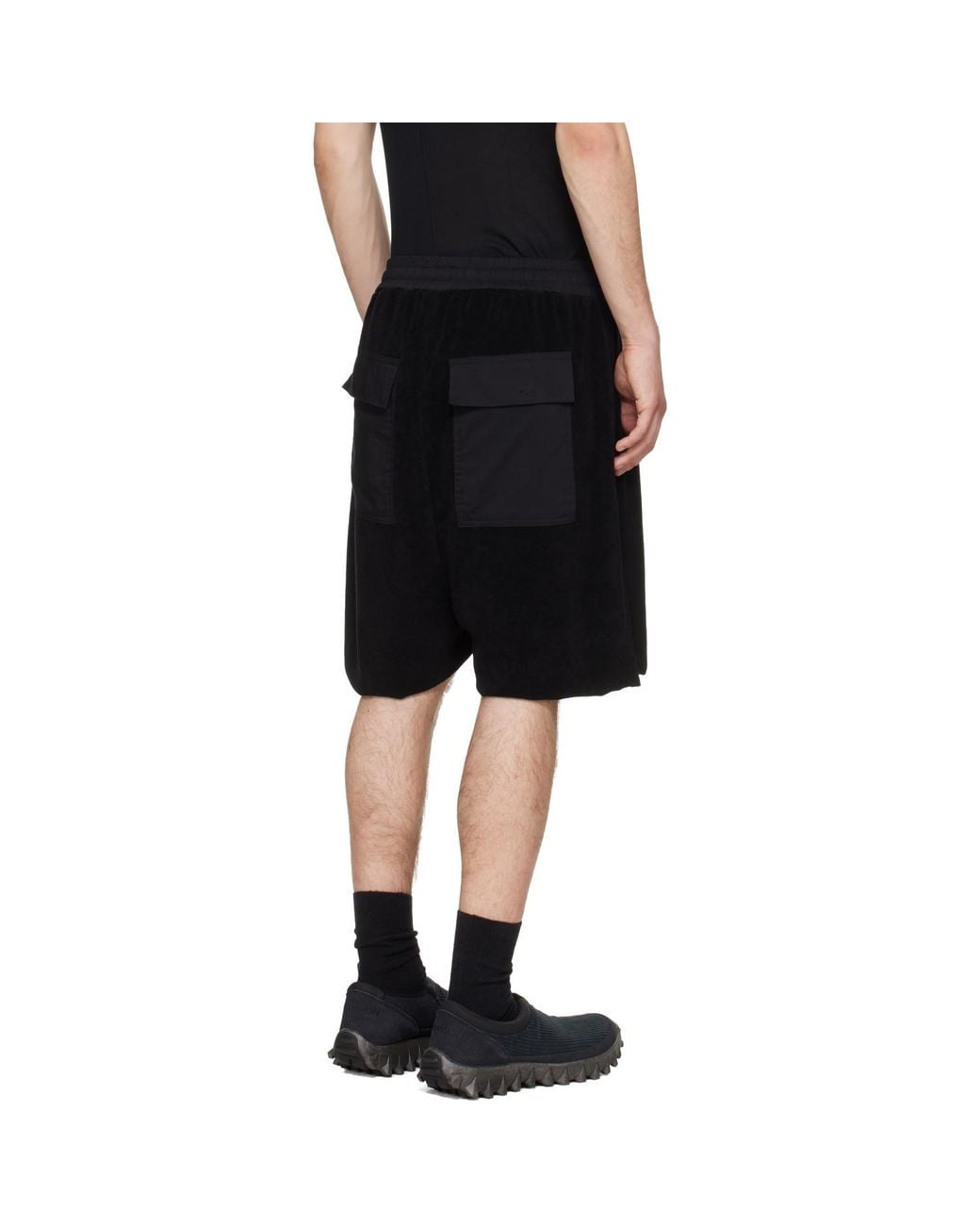 Thom Krom Black M St 517 Shorts for men
