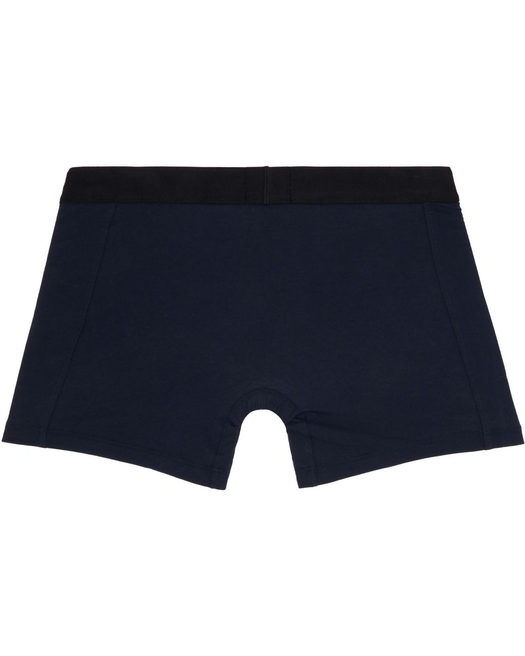 Boss Blue Three-Pack Stretch Cotton Boxer Briefs for men
