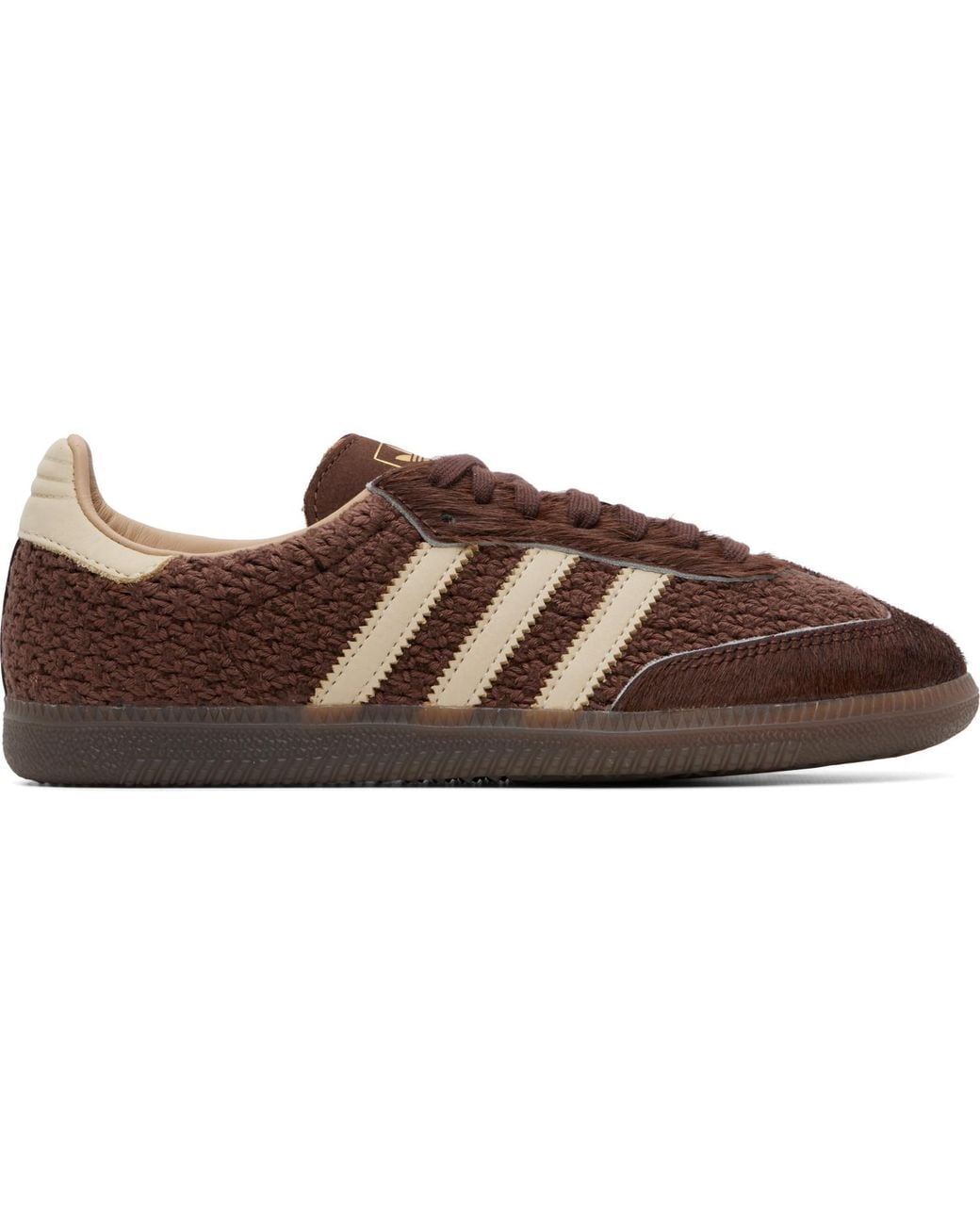 Adidas Originals Brown Samba Og Sneakers for men
