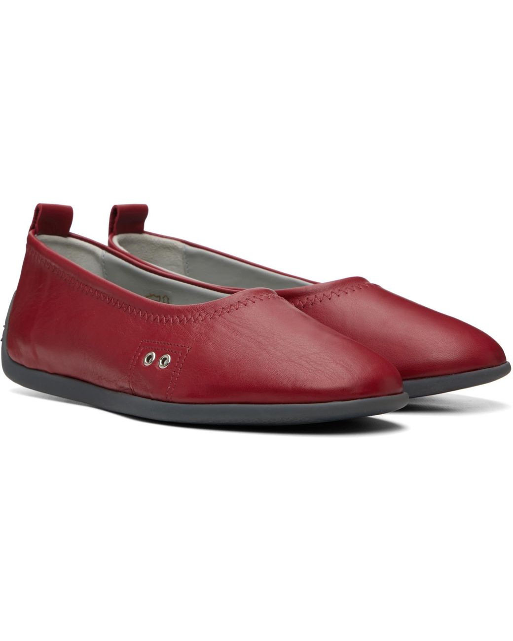 Paloma Wool Red Miles Iii Ballerina Flats