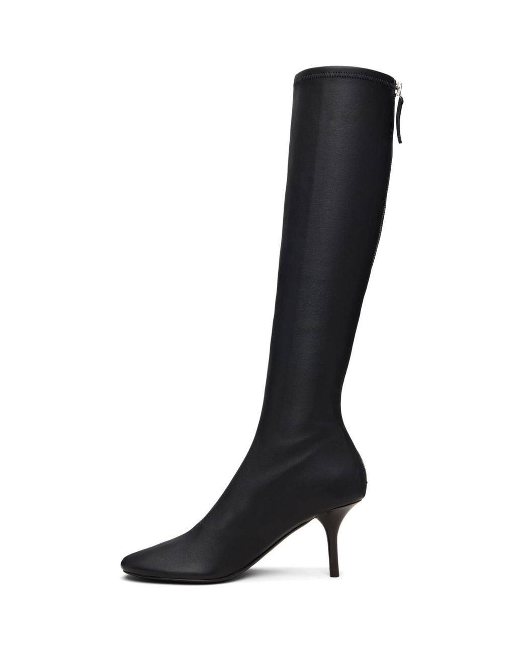 Acne Black High Leather Boots