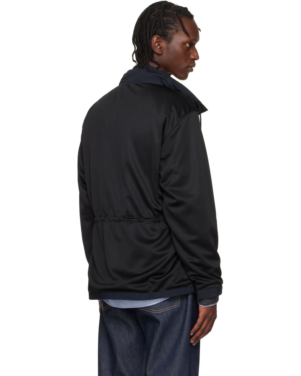 Blouson Noir En Jersey Toga Virilis pour homme en coloris Black