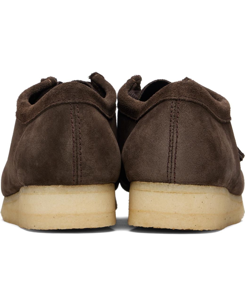 Clarks Black Wallabee Derbys for men