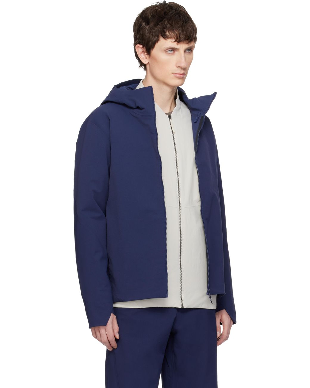 Blouson Isogon Mx Bleu Marine À Capuche Veilance pour homme en coloris Blue