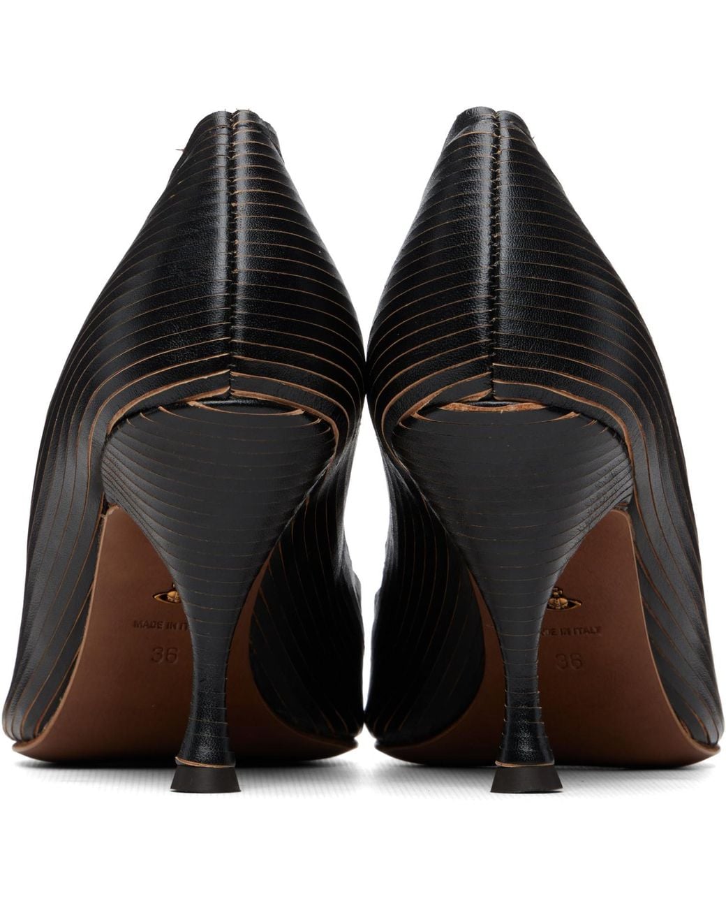 Vivienne Westwood Black Sophia Pin Heels