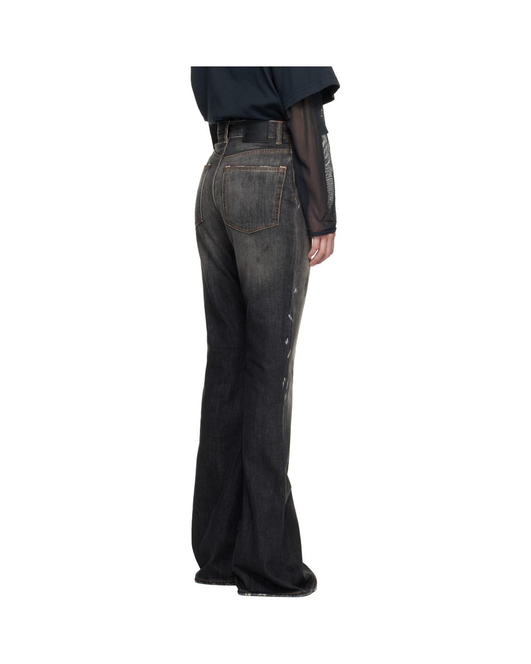 Acne Black 2025F Fitted Jeans