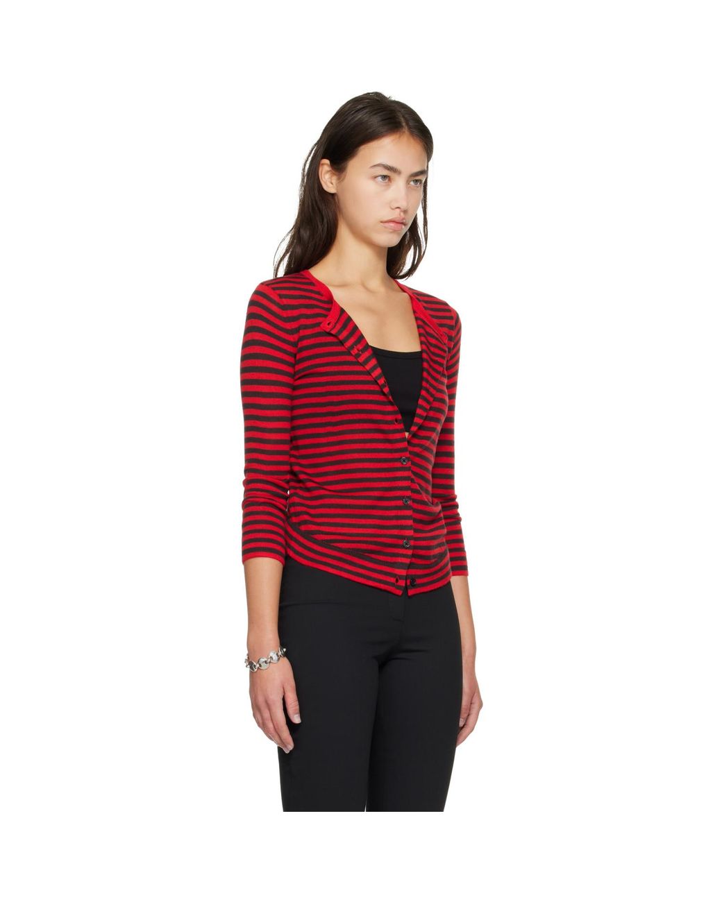 GIMAGUAS Red Magalie Cardigan