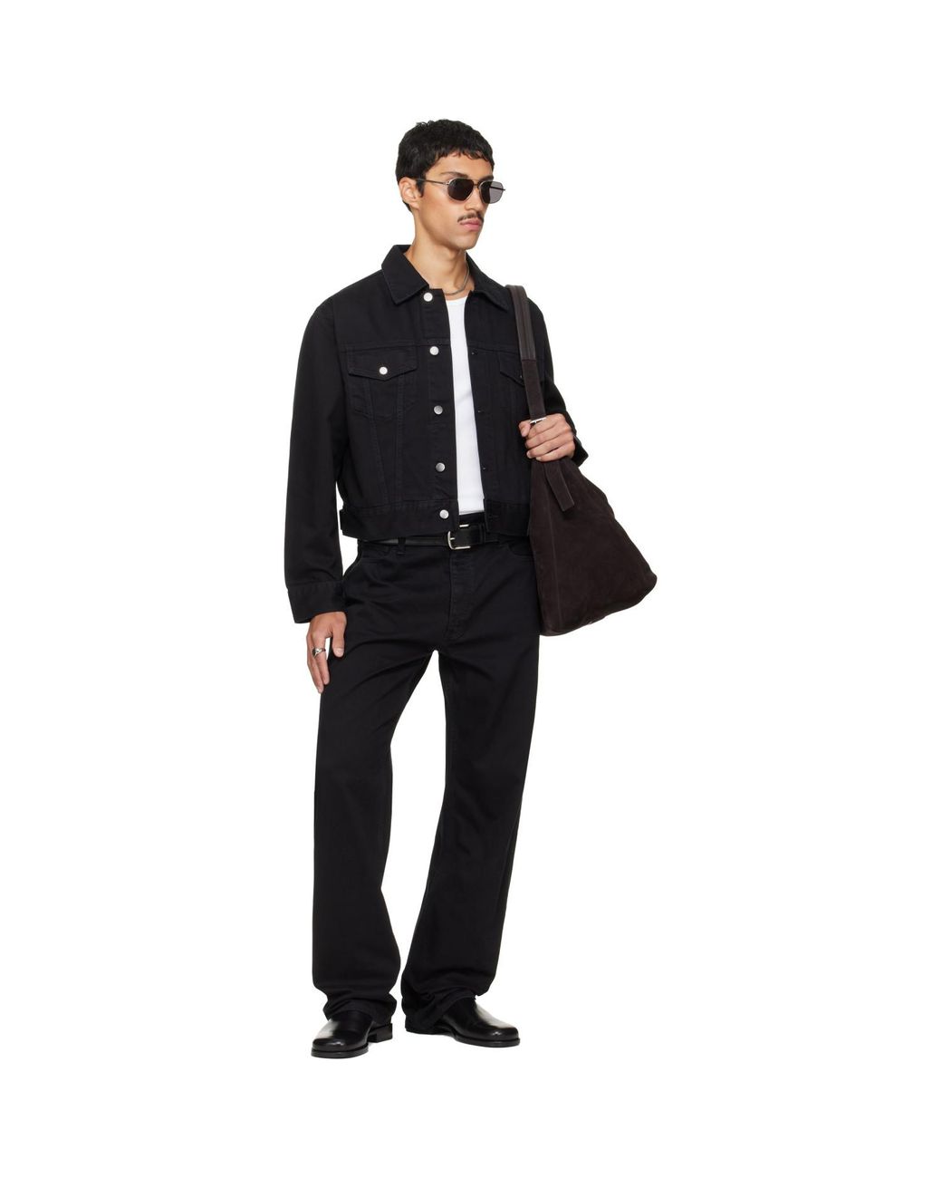 Fear Of God Black Classic Denim Jacket for men