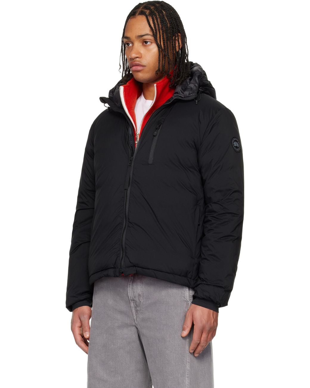 Canada Goose Black Label' Lodge Hooded Down Jacket for men