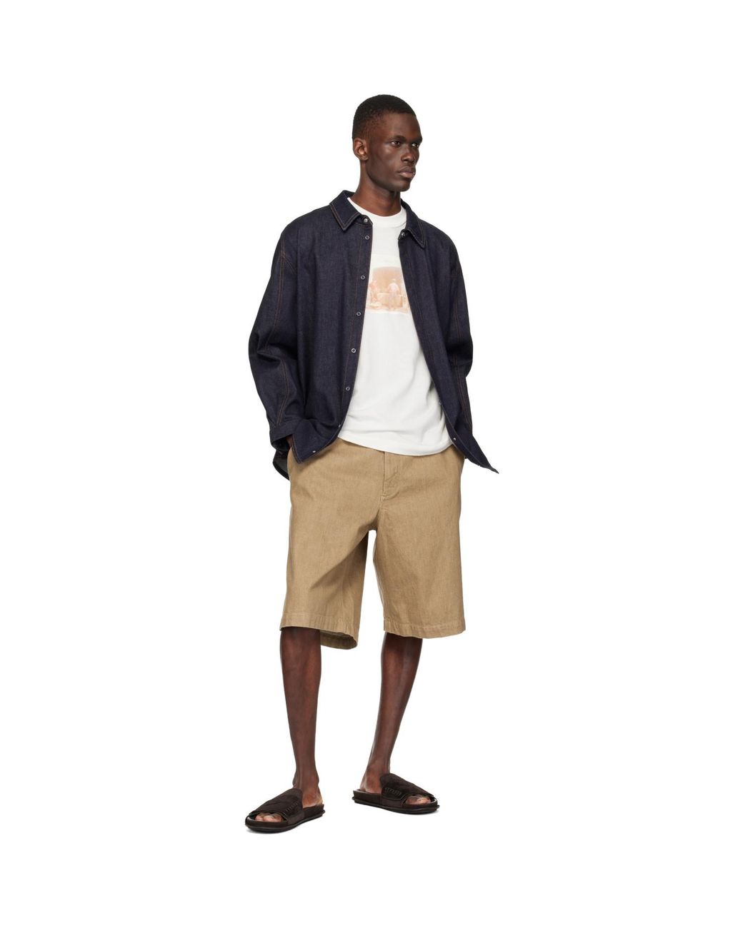 Jacquemus Blue 'The Amelo De-Nîmes' Denim Shirt for men