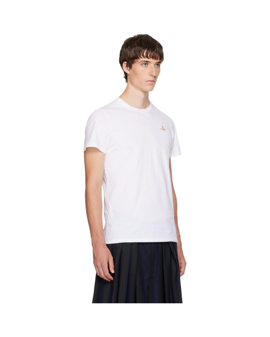 Vivienne Westwood White 'Undershirt' T-Shirt for men