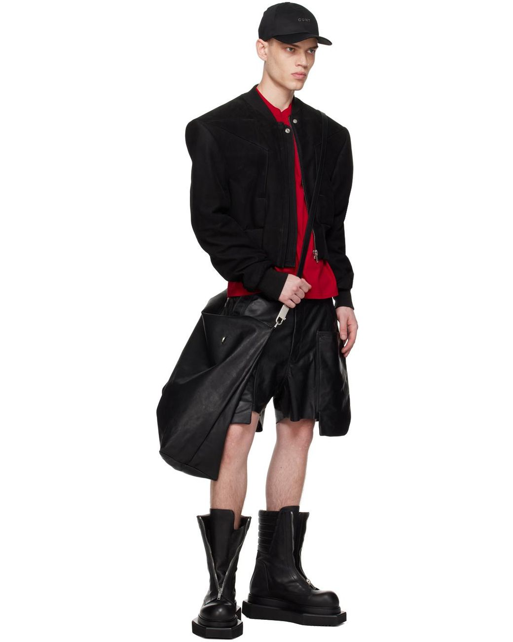 Rick Owens Balloon Bag in Black for Men | Lyst