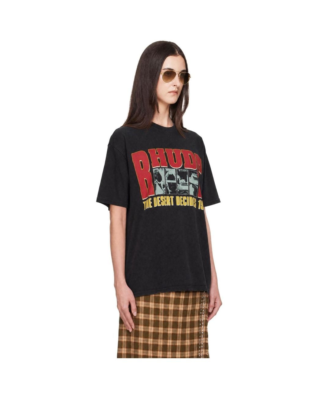 Rhude Black 'The Desert Decides' T-Shirt