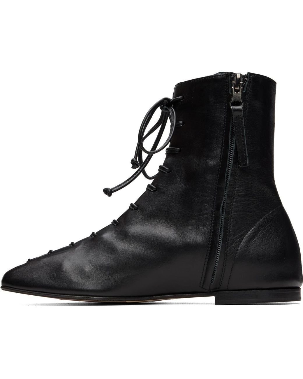 Hereu Black Plegada Boots