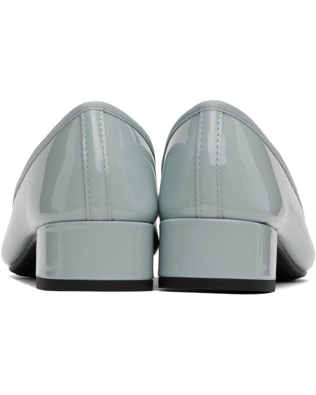 Repetto Black Camille Rubber Sole Heels
