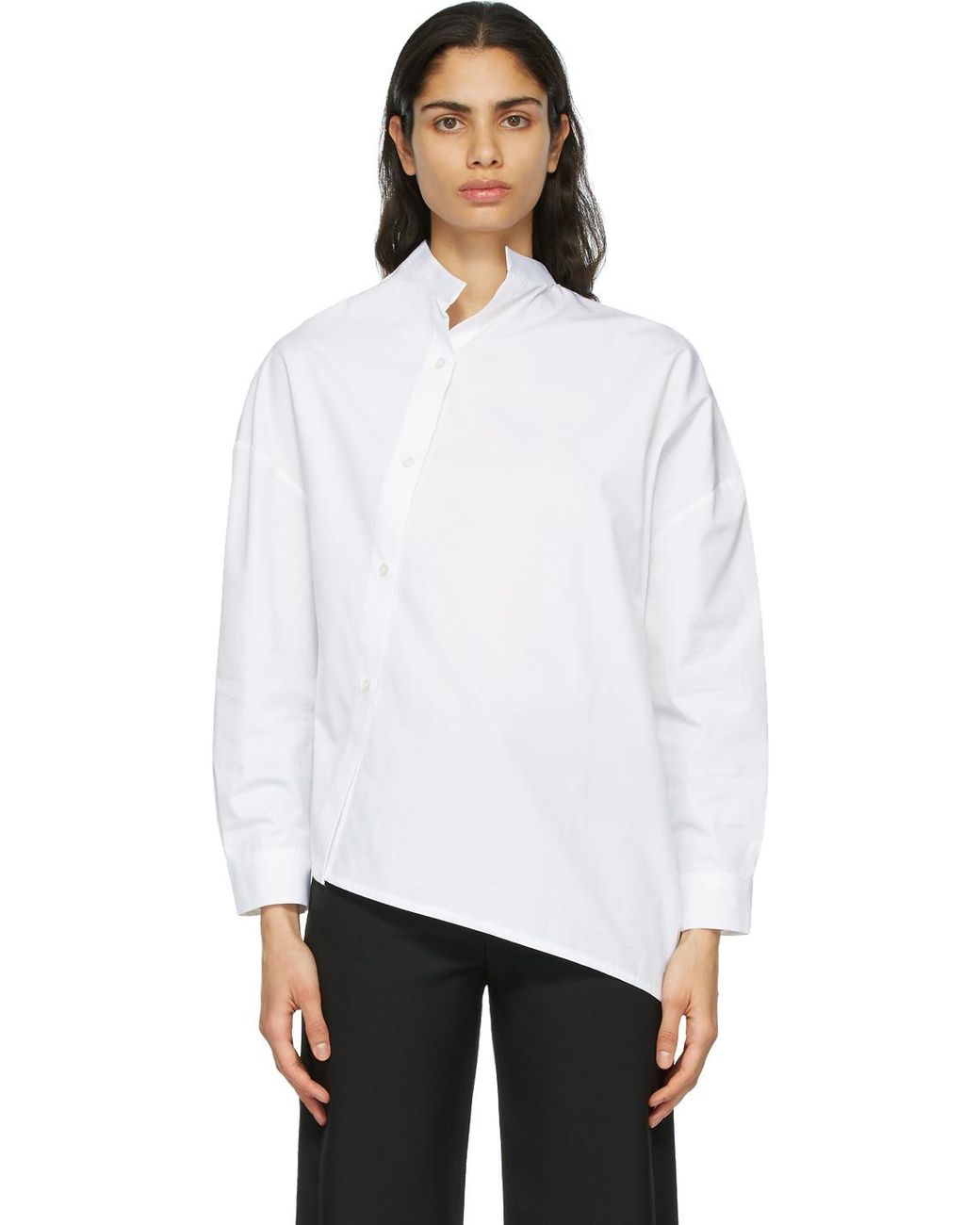 Totême Cotton White Noma Shirt | Lyst
