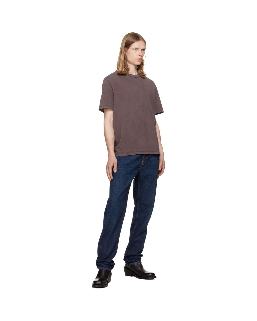 Nudie Jeans Blue Gritty Jackson Jeans for men