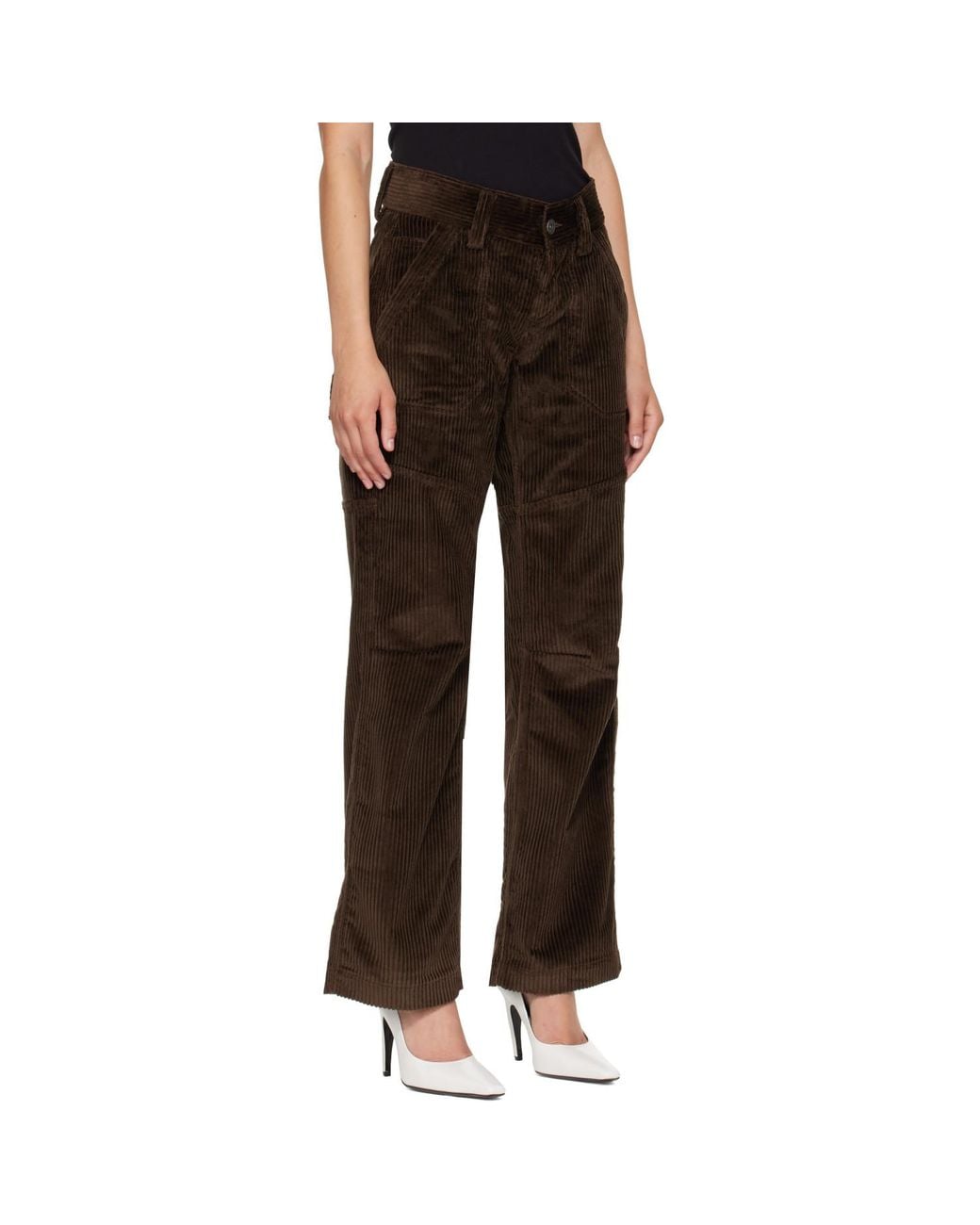 VAQUERA Brown Corduroy Trousers