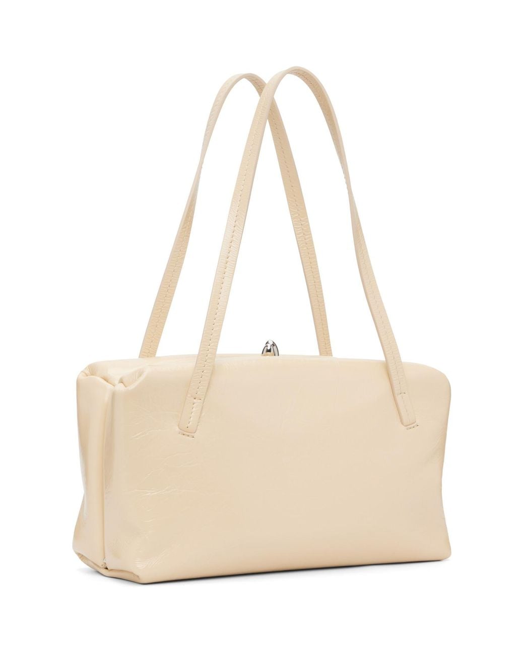 Jil Sander Natural Off- Goji Pillow Small Bag