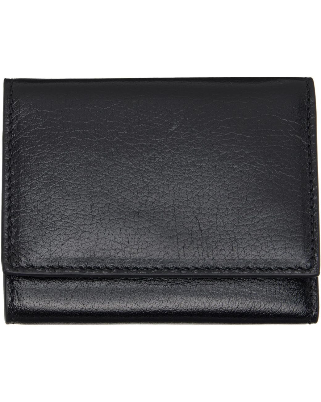 Chloé Black Mini Paddington Tri-Fold Wallet