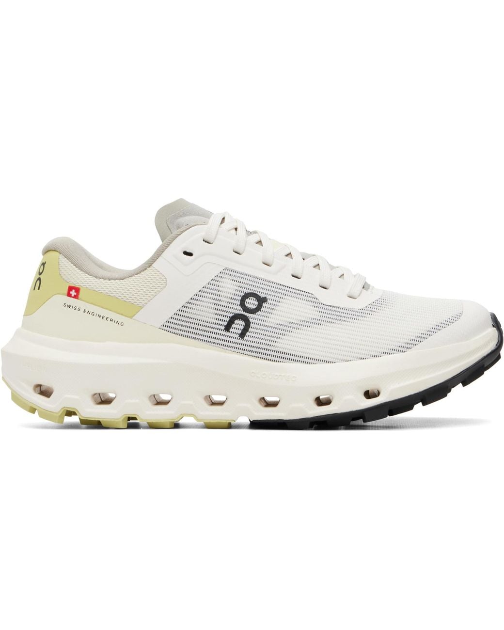 On Shoes White Cloudvista 3 Sneakers