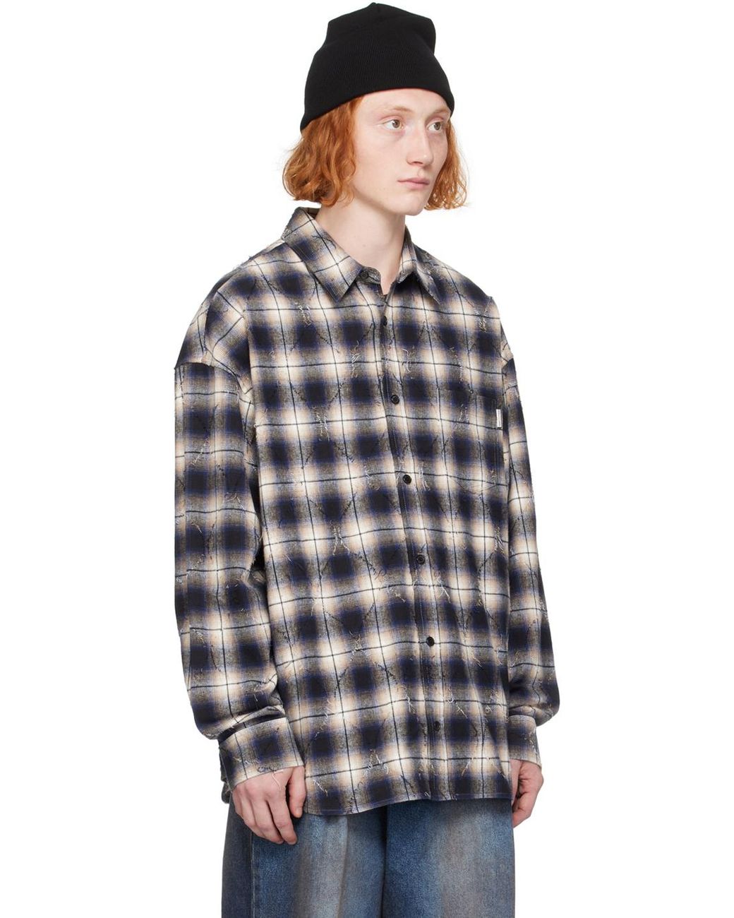 unsually｜ Studded Check Shirt unsually｜ Studded Check Shirt
