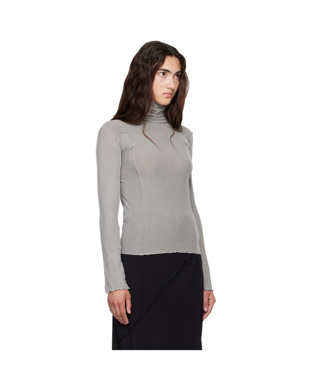 Baserange Gray Omato Turtleneck
