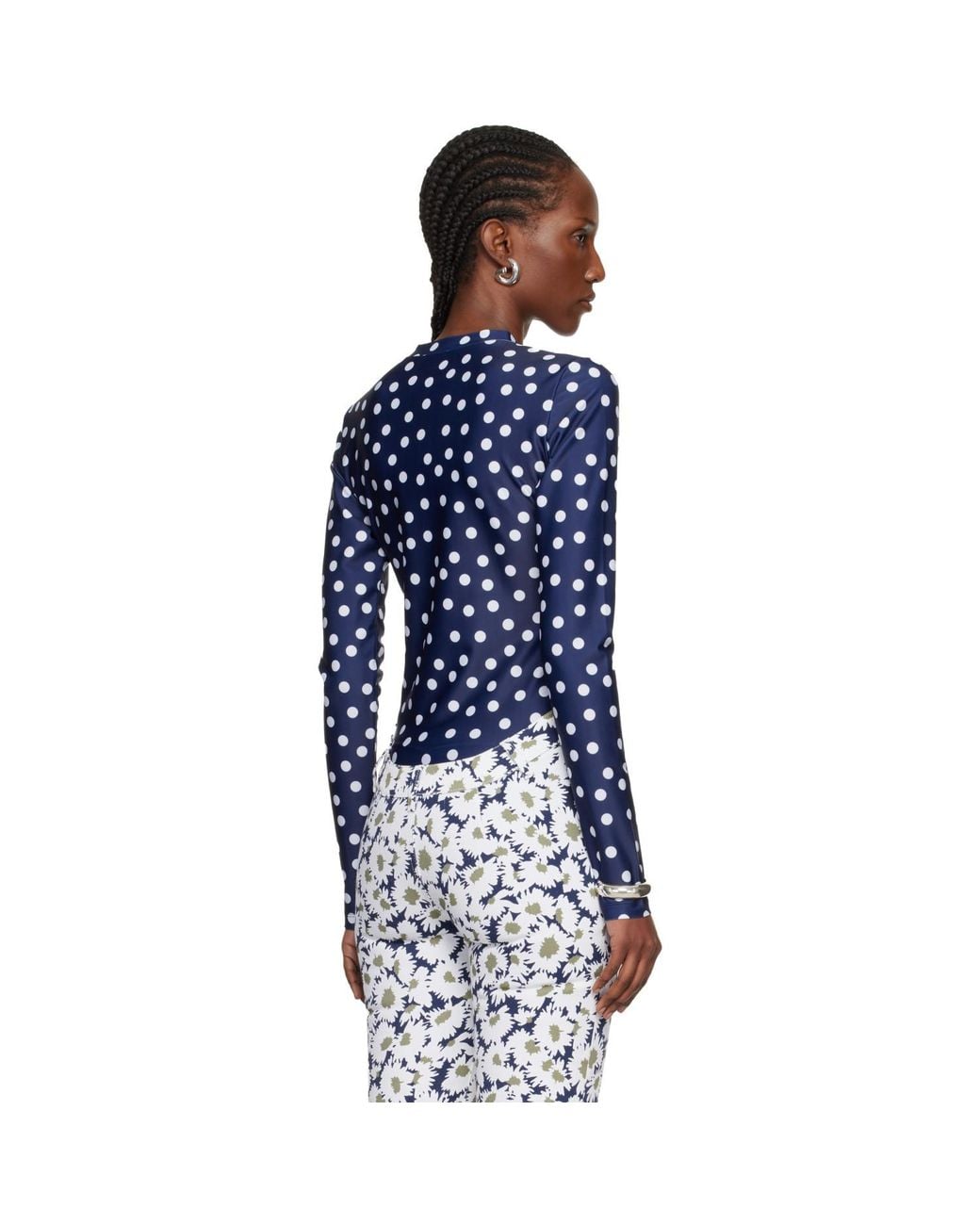 Jean Paul Gaultier Blue 'The Polka-Dot' T-Shirt