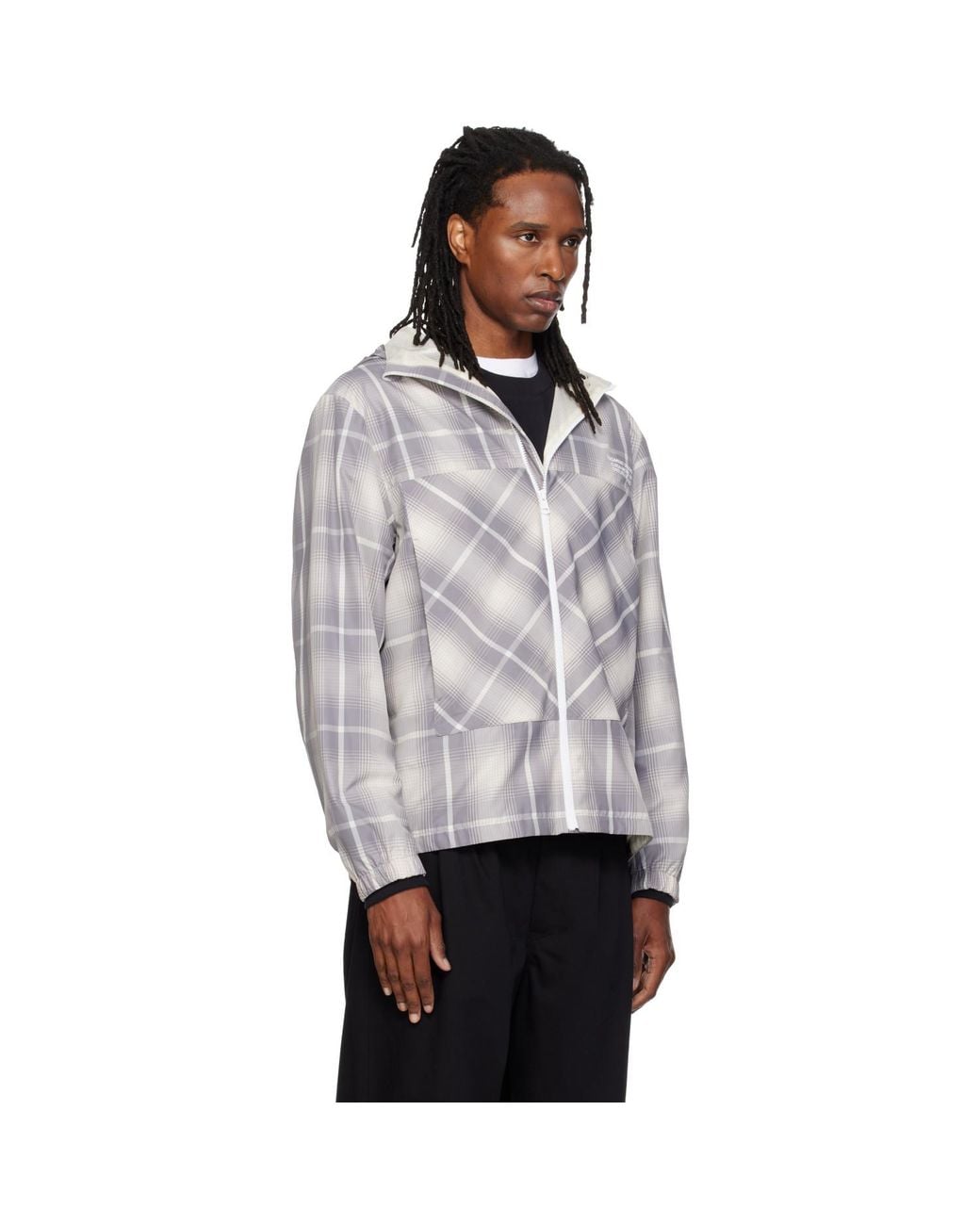 Moncler Genius Gray Moncler X Frgmt Jitsuyo Windbreaker Jacket for men
