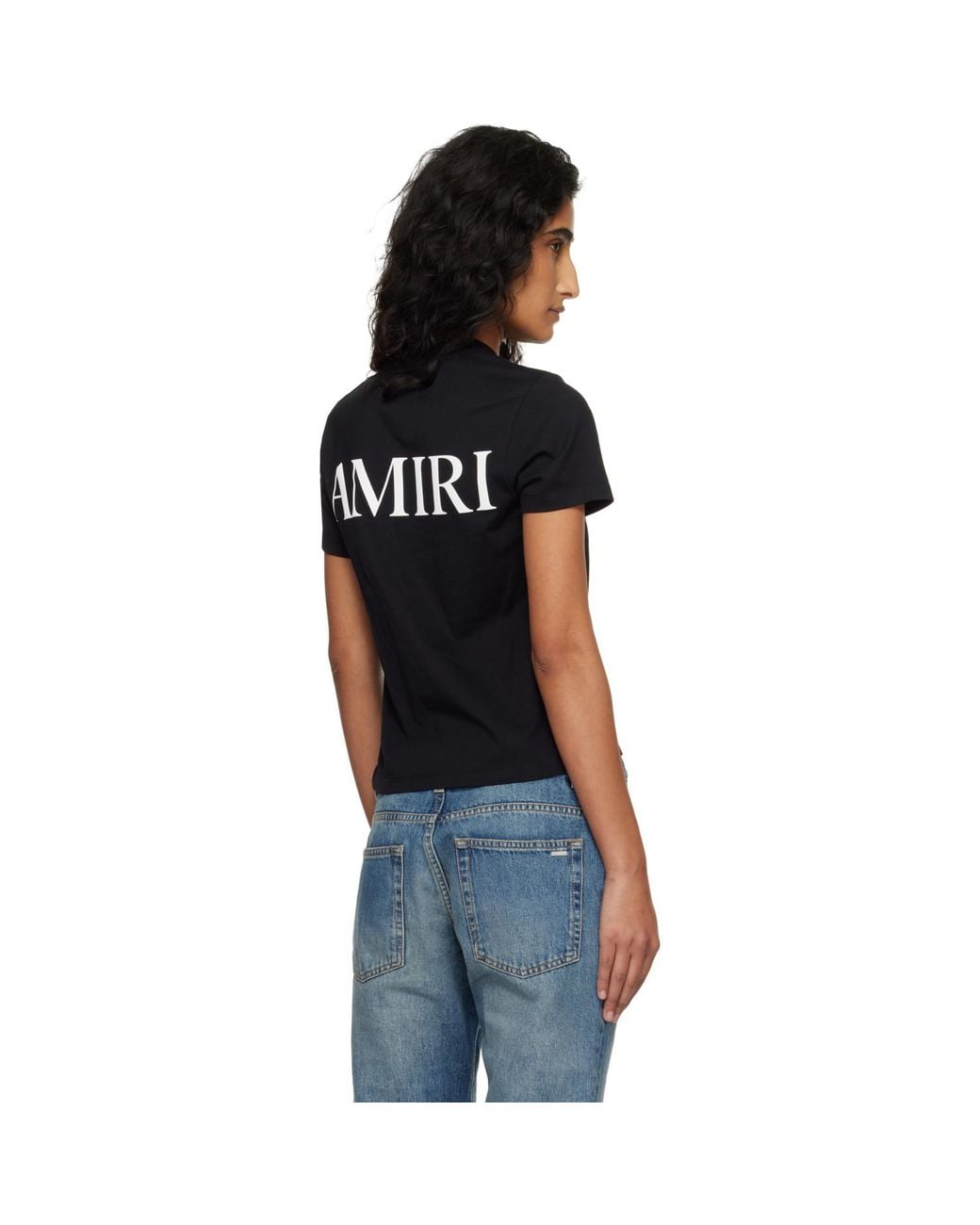 Amiri Black Ma Core Logo T-Shirt