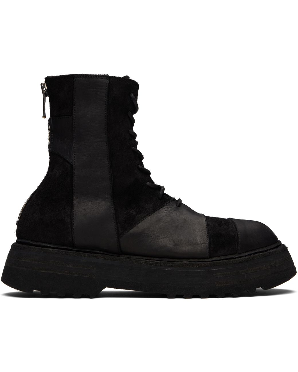 【売り切り希望】BV08 soft horse full grain Guidi Limited Edition Soft Horse Leather Boots in Black for Men