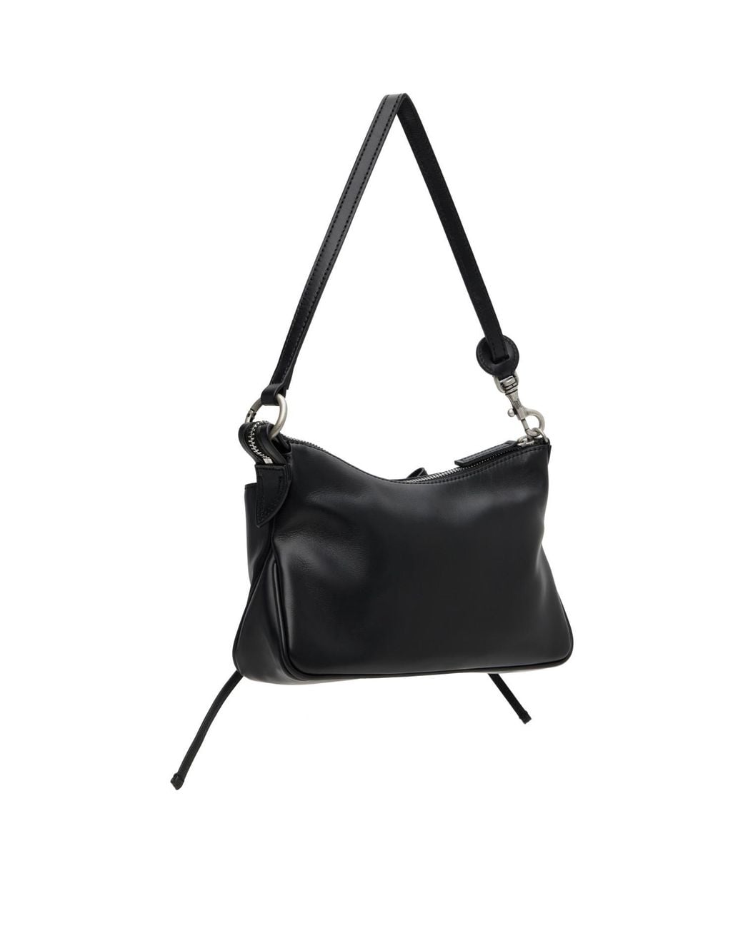 MARGE SHERWOOD Black Ribbon Pochette Bag