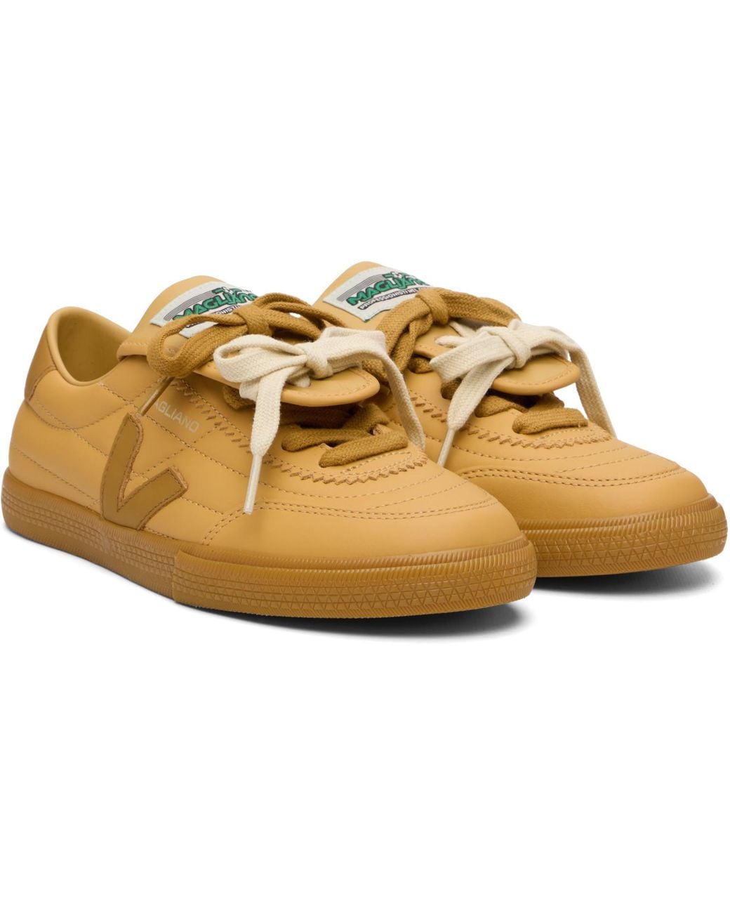 Magliano Brown Tan Veja Edition Panenka Sneakers for men