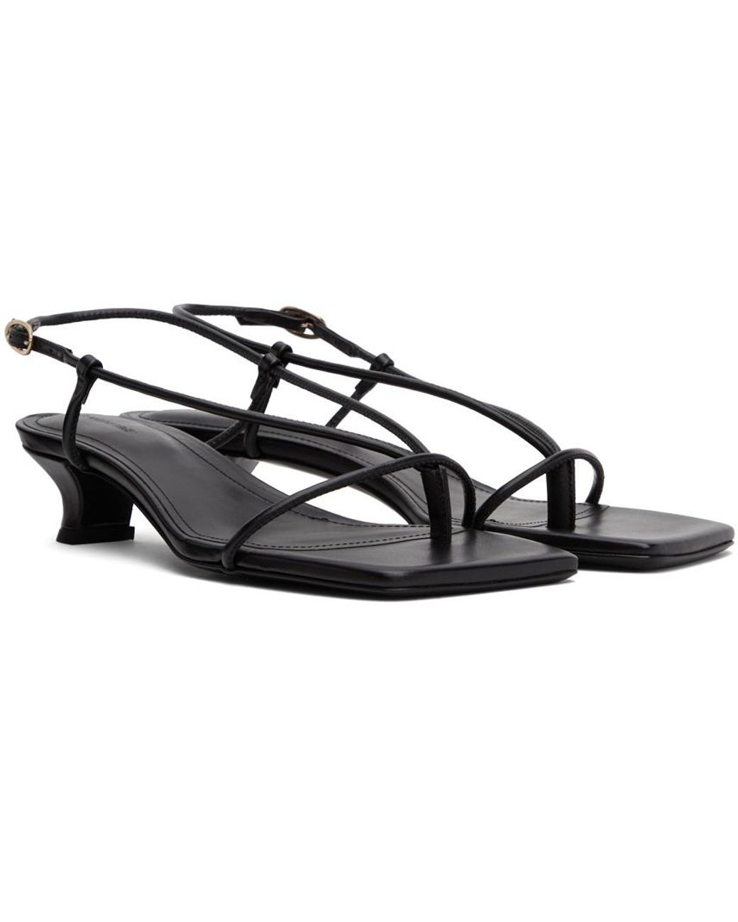 By Malene Birger Black Tevia Sandals | Lyst Canada