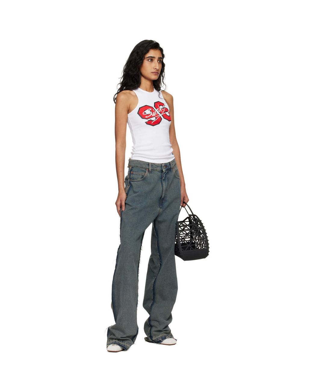 Vivienne Westwood Black X-Ray Tote